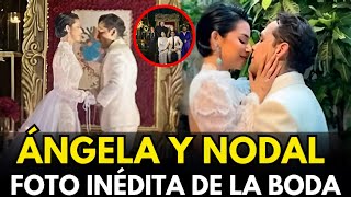 ¡FOTO INÉDITA de la boda de Ángela y Nodal revela todo ¡Mira cómo celebraron en secreto [upl. by Wiltz]