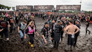 Schlammschlacht in Wacken Festival verhängt Einlassstop [upl. by Nodroj]