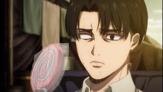 Retired Levi Gives Candy to Kids  Levi Ending Scene [upl. by Assirolc]