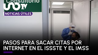 Trámites ISSSTE e IMSS saca cita por internet para tu clínica [upl. by Laen]