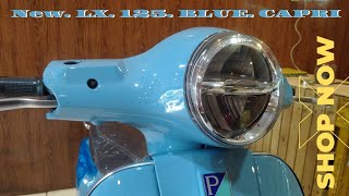 UNBOXING AND RIVIEW NEW VESPA LX 125 BLUE CAPRI 2022 vespamatic vespaindonesia vespa jualvespa [upl. by Stclair505]