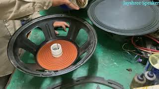 How do you Recone a 15 inch subwoofer [upl. by Greenburg]