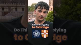 The Best Oxbridge Application Hack oxbridge oxford cambridge degree collegeadmissions uni [upl. by Potash]