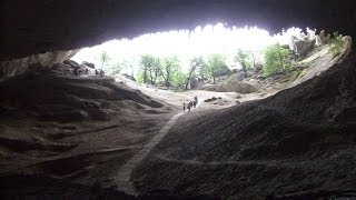 Mylodon Cave Natural Monument Region of Magallanes Chilean Patagonia Chile South America [upl. by Beane]