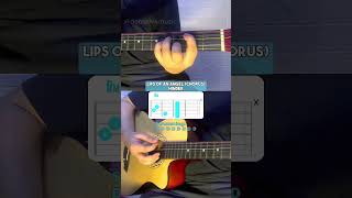 Lips Of An Angel CHORUS  Hinder Easy Guitar Chords Tutorial For Beginners [upl. by Mita]