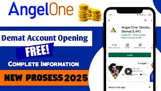 Angel One Account Opening  angel one app account kaise banaye  demat account kaise khole [upl. by Eceeryt345]