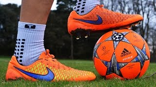 TESTREVIEW New 2015 Nike Magista Opus FG Intense Heat Pack Edition [upl. by Peednama]