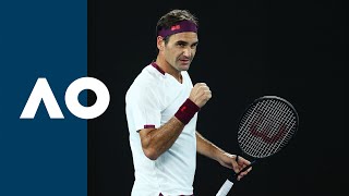 Roger Federer vs Marton Fucsovics  Extended Highlights 4R  Australian Open 2020 [upl. by Boris348]