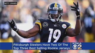 JuJu SmithSchuster Tops NFL’s List Of BestSelling Rookie Jerseys [upl. by Neyr318]