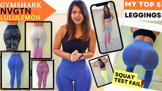 Unbelievable 5 Biggest Leggings Brand Put to the Squat Test  You wont Believe the Results Indian [upl. by Knoll]