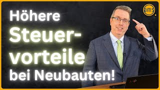 Bis zu 49 Abschreibung in 10 Jahren  Lohnt sich Neubau jetzt [upl. by Alcot175]