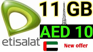 etisalat data package  etisalat prepaid data plan  etisalat data offer  etisalat data offer 2024 [upl. by Anoek]