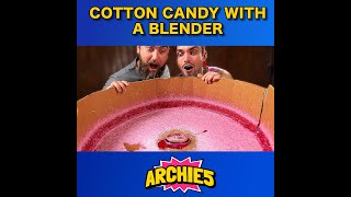 We Made and Tested a DIY Cotton Candy Machine Busting Internet Myths hacks shorts [upl. by Gayla]