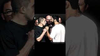 Robert Whittaker vs Khamzat Chimaev face off 🥶😬 ufc308 khamzatchimaev robertwhittaker fypshorts [upl. by Meter479]