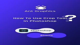 How to use crop tool in photoshop [upl. by Jone490]