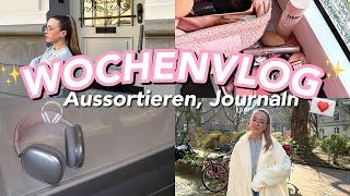 AUSSORTIEREN JOURNALN ME TIME  Wochenvlog  Hannah Theresa [upl. by Notsud]