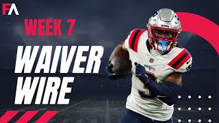 2024 Fantasy Football Week 7 Waiver Wire Top Picks [upl. by Barris267]