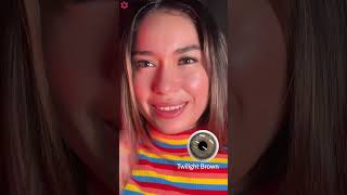 Colored Contacts Makeover Transforming My Look in Mins💄 MYEYEBB Review colorcontactlenses makeup [upl. by Jorgan]