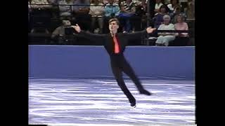 1991 Skate America  Mens Short Program  Viacheslav Zagorodniuk URS [upl. by Uriia]