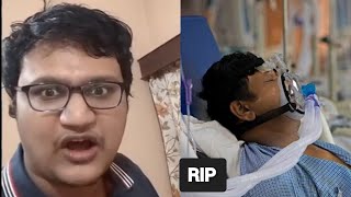 YouTuber Abhradeep Saha aka Angry Rantman has sadly passed away in Narayana Hospital Chelsea fan [upl. by Marcellus]