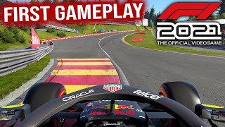 F1 2021 Gameplay  Handling AI amp Damage Improvements Verstappen  Spa [upl. by Tham]