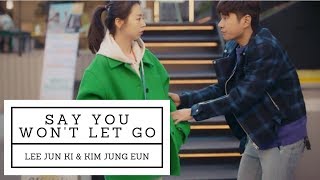 Jun Ki X Jung Eun  Say You Wont Let Go Waikiki 2 [upl. by Ahsaet207]