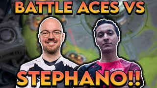 Battle Aces vs Stephano [upl. by Hulton409]