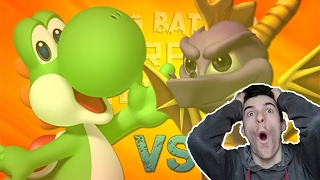 ÉPICAS BATALLAS DE RAP DEL FRIKISMO  SPYRO VS YOSHI  KEYBLADE  REACCIÓN [upl. by Danais566]