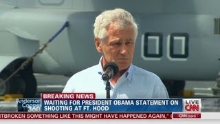 Secretary Hagel comments on Fort Hood shooting [upl. by Perlis]