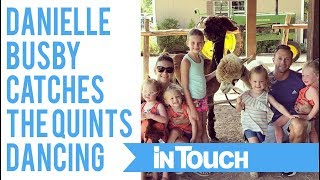 OutDaughtered Star Danielle Busby Catches the Quints Dancing [upl. by Dill]