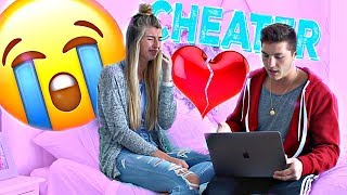 Cheating On My Girlfriend Prank She Cries [upl. by Antrim353]