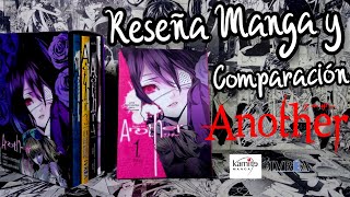 🌂ANOTHER  ANOTHER 0  Reseña Manga y Comparación [upl. by Naujaj130]