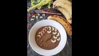 Life update amp rawfood chocolatepudding with bananapeel no cacao [upl. by Corri876]