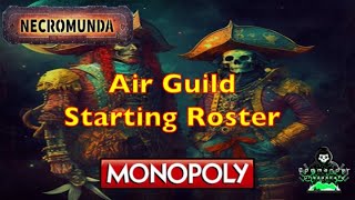 Air Guild Narrative Starting Roster for Necromunda Monopoly 2024 [upl. by Christian]