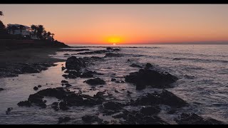 La Cala de Mijas Spain  From morning to night Shot with DJI Mavic 3 Classic [upl. by Sobmalarah]