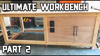 Ultimate Workbench Build  Dust Collection  Part 2 [upl. by Eiaj]