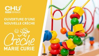 Ouverture de la crèche MarieCurie [upl. by Locke928]