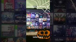 OCTUBRE DE HORROR stream streamer twitch viral octubre halloween horror xbox [upl. by Augustus]