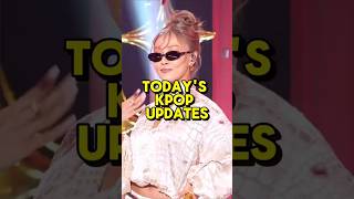 TODAYS KPOP UPDATES 🔥 kpop shorts [upl. by Dde]