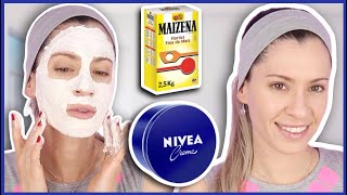 MASCARILLA DE ARROZ Y CREMA NIVEA PARA LA CARA  BLANQUEA TU PIEL AL INSTANTE  NatyGloss [upl. by Nash]