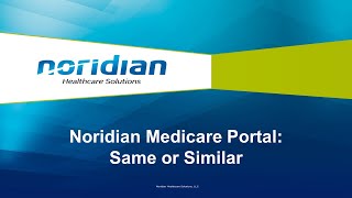 Noridian Medicare Portal Same or Similar [upl. by Rettke]