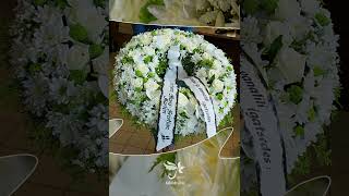 haapsalu florist uuslill haapsalulillekuller floristjakobson funeralwreath [upl. by Bois]