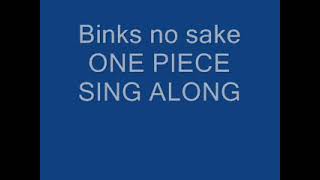 Binks Sake  One Piece Lyrics [upl. by Karsten]