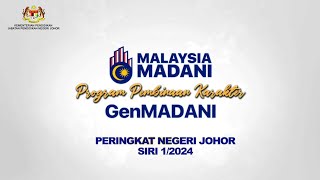 PEMBINAAN KARAKTER GENERASI MADANI MURID JOHOR TING 4 amp TING 6 PERINGKAT NEGERI JOHOR SIRI 12024 [upl. by Anial]