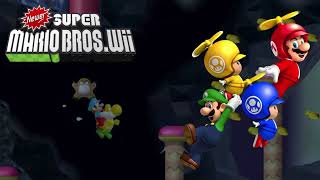 Cavern Theme  Newer Super Mario Bros Wii Slowed Down [upl. by Marlow190]