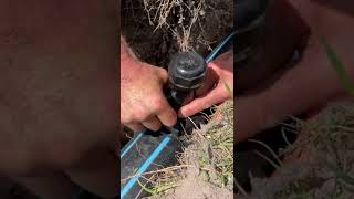 HOW TO INSTALL A MECHANICAL LIVE TAPPING SADDLE ON POLY PIPE WITH NO BOLTS [upl. by Dee Dee]