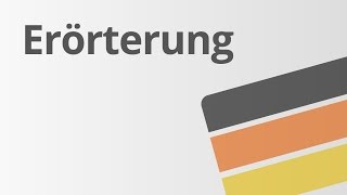 Deutsch Textformen Die Erörterung 2  Beispielaufsatz  Deutsch  Textsorten und Aufsatz [upl. by Lerrehs]