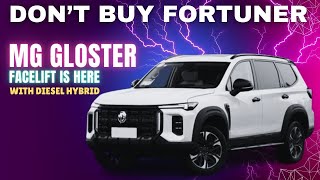 FORTUNER KILLER MG Gloster facelift 2024 is here🔥 Interior Leaked Launch Date out [upl. by Ariahaj152]