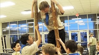 Scouting America Patrol Challenge  Ladder Building [upl. by Lamee]