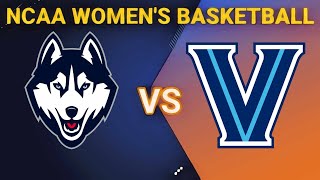 UConn vs Villanova  2024 NCAA WOMENS BASKETBALL LIVE SCORE [upl. by Htyderem]